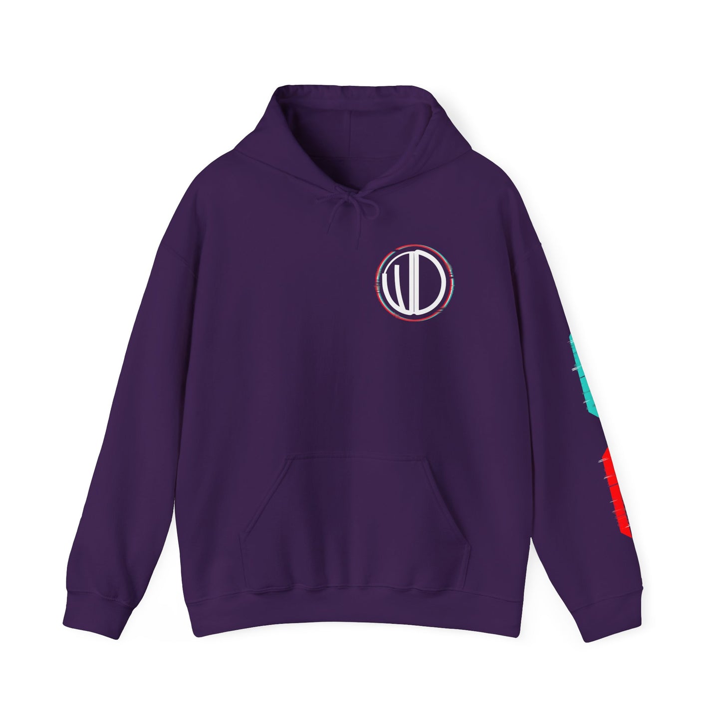 "Glitchless Love" Sweatshirt with Roses Design